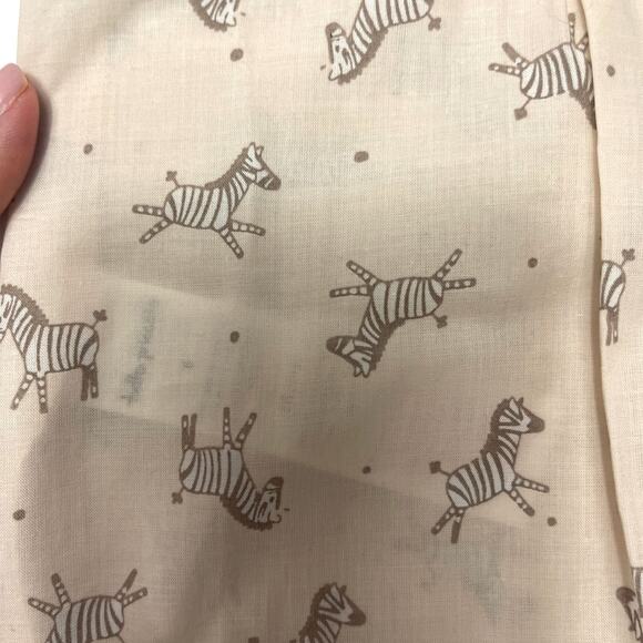 TUTTO PICCOLO NWOT Auden Zebra Print Smocked Top & Jam Pants 6M - Picture 7 of 9